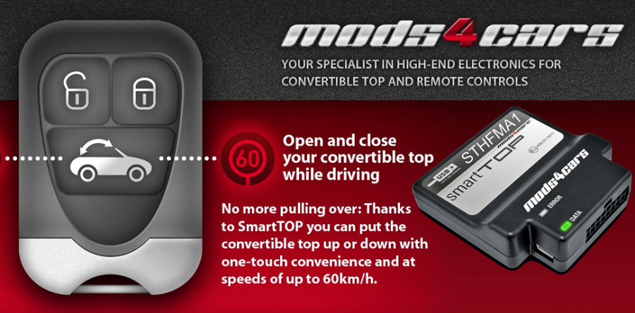 走行中でもトップのオープン・クローズが可能になります。※速度の制限があります。